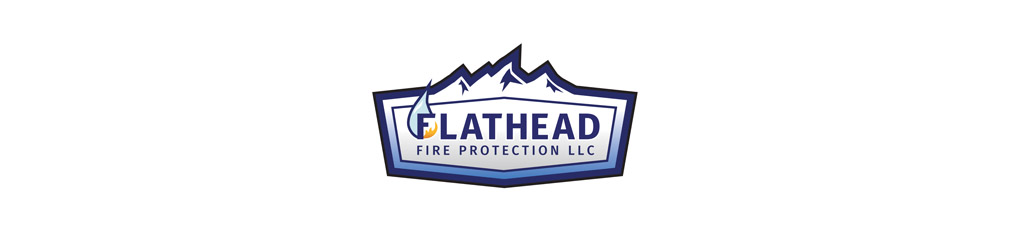 Flathead Fire Protection logo and branding graphic design